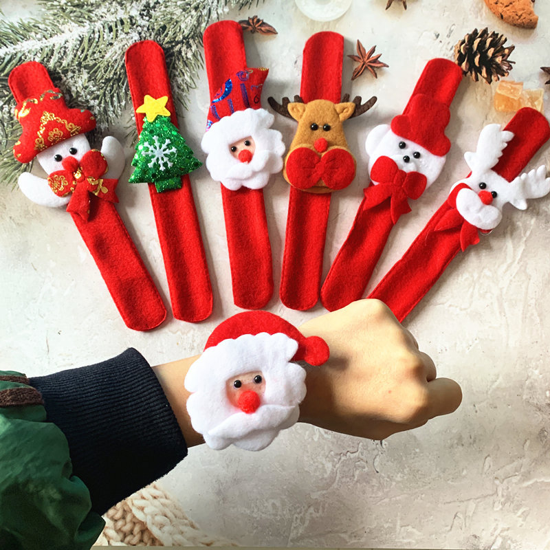 クリスマス  腕輪   子供向けの贈り物    ぱちぱち輪    玩具ギフト