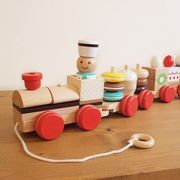 ins新作   木質おもちゃ   子供用品   ホビー用品  こ遊び   ままごと玩具   列車のおもちゃ  知育玩具