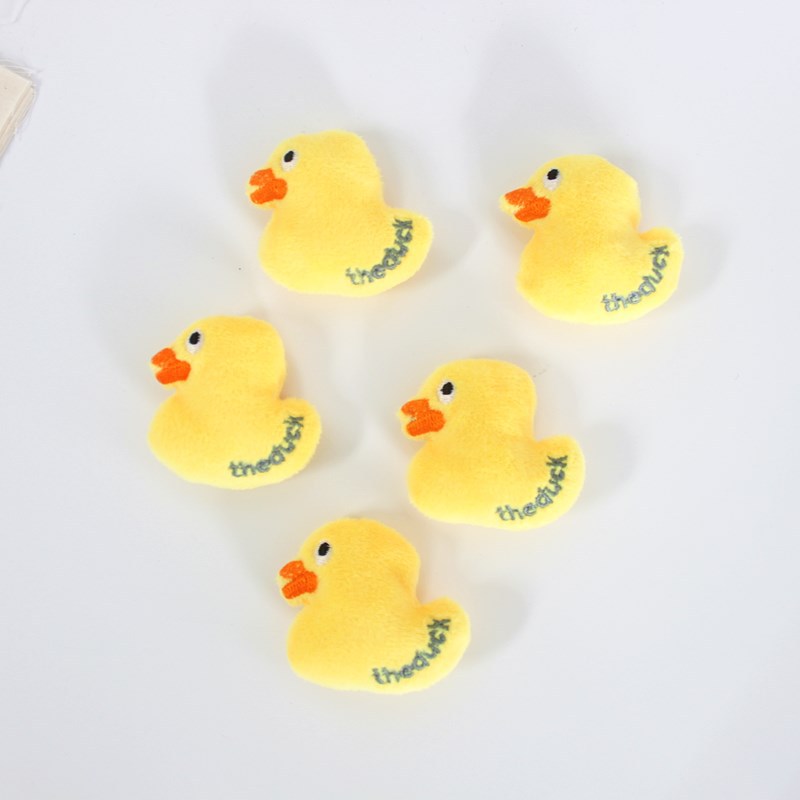 アヒルブローチ編みぐるみハンドメイド アクセサリー