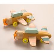 2023 夏 ins子供  ファション小物   高級 おもちゃ 知育玩具 積み木 小さな飛行機