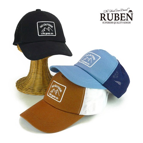 　Ruben　GO－OUTメッシュキャップ　ヤング帽子