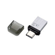 エレコム キャップ式USB Type-C(TM)メモリ シルバー MF-CAU32064G