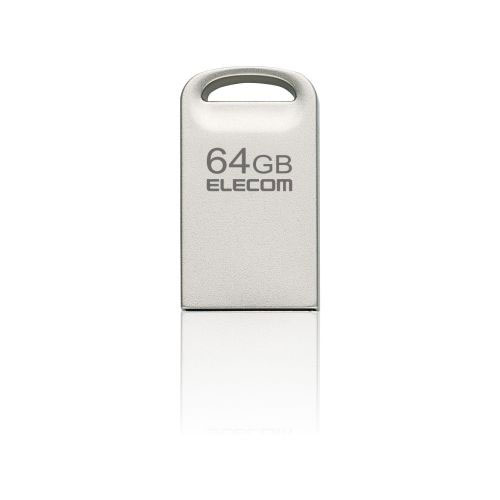 エレコム USB3.2対応超小型USBメモリ MF-SU3A064GSV