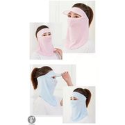 フェイスカバー マスク 日焼け防止 顔 ウォーキング 紫外線対策グッズ フェイスマスク マスク