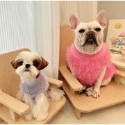 人気新作  ペット服  ペット用品  裹起毛 小型犬服  ふわふわ  犬服   猫犬兼用 可愛い3色