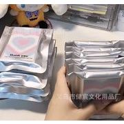 シルバー　 平ポケット  おしゃれ  包装袋  包装資材  ラッピング袋   梱包   収納袋   ギフトバッグ