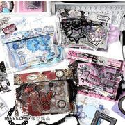 文房具 梱包 封口貼 包装貼紙 痛バッグ シーリングステッ シール ラベルシールカー  シール手帳  贈り物4色