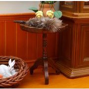 木製 テーブル 模型  インテリア置物  ミニチュア   モデル  デコレーション   デコパーツ  ドールハウス用