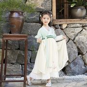 女の子 中華風 ワンピース ドレス キッズ 春 長袖 刺繍 ロング丈ワンピース 子ども 子供服