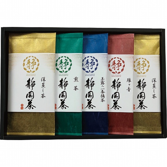 【代引不可】 宇治森徳　静岡銘茶詰合せ 日本茶