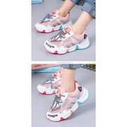 子供靴 スニーカー 女の子 男の子 子供用 春夏秋 運動靴 通気 滑り止め