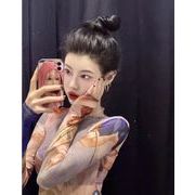 ファッション トップス ブラウス かわいい 長袖 薄い 日焼け対策