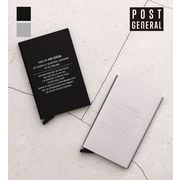 【POSTGENERAL】スライディングクレジットカードケース（2色）POST GENERAL / ポストジェネラル