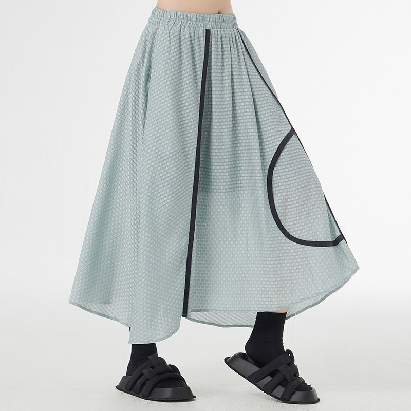 初回送料無料　夏のおしゃれaラインスカート　ハイウエスト半身スカート　カジュアル商品　人気スカート