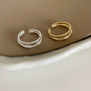 指輪　リング　デザイン　アクセサリー　メタル　韓国ファッション　オシャレ