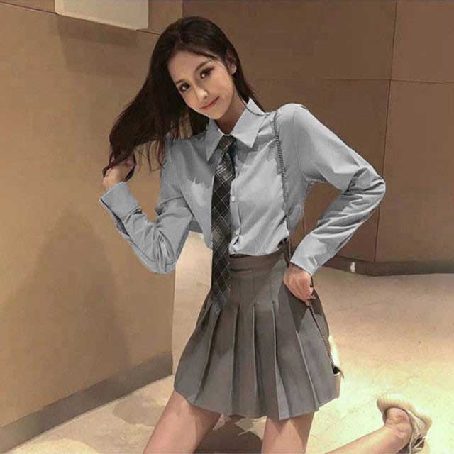 韓国軍新型制服上下セット 楽天市場】長袖 制服 セットアップ 上下セット スクール制服