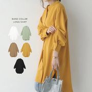 夏新作 韓国風  レディース  シャツ   トップス  長袖  ファッション  5色