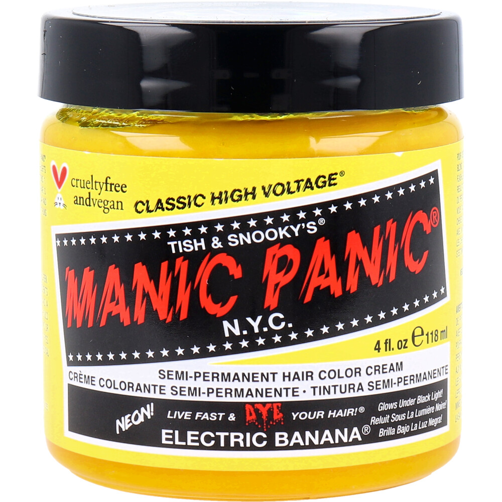 [販売終了] マニックパニック ヘアカラークリーム エレクトリックバナナ MC11012 118mL