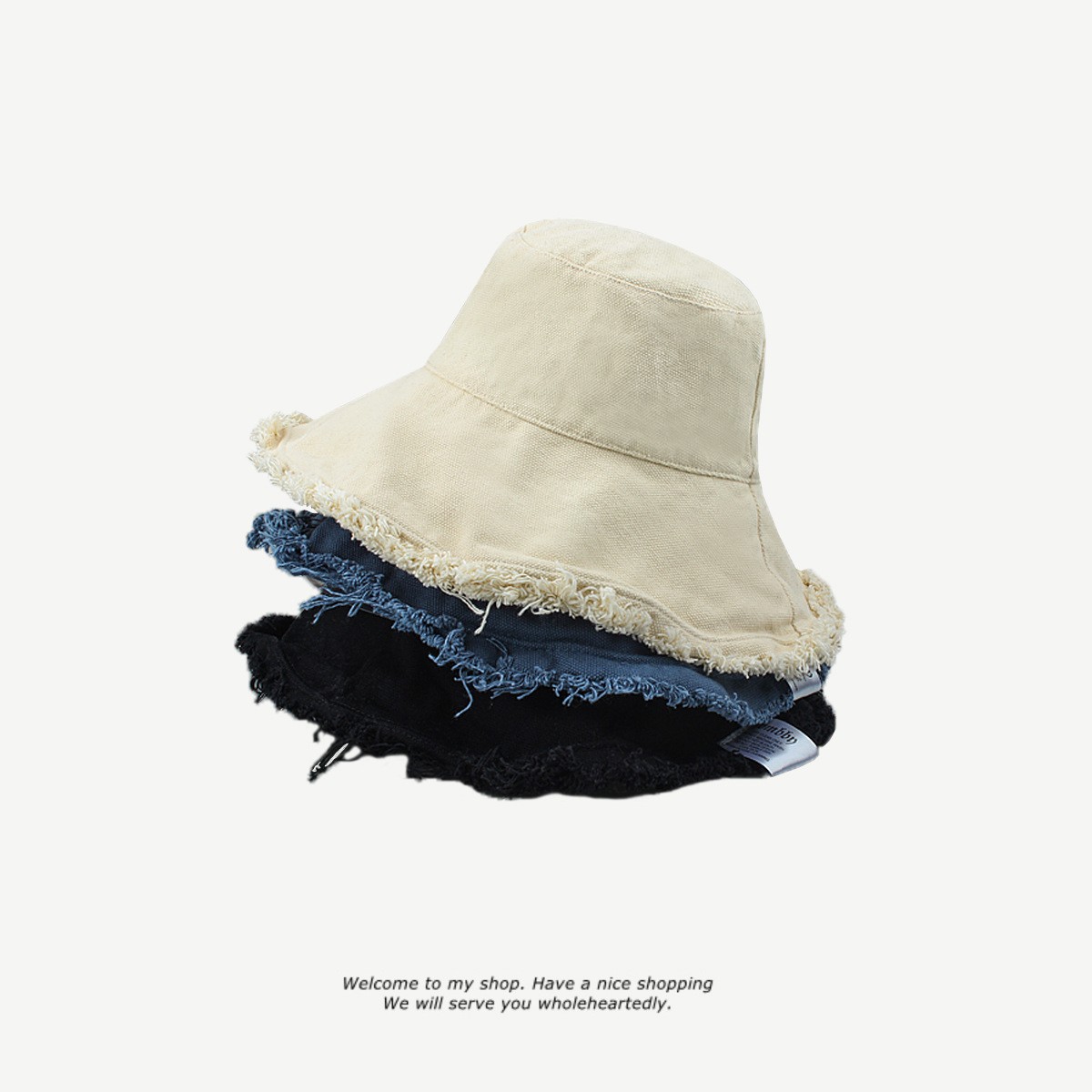 漁夫帽　帽子　バスケットハット　春夏　紫外線対策　折りたたみ　韓国ファッション UVカット