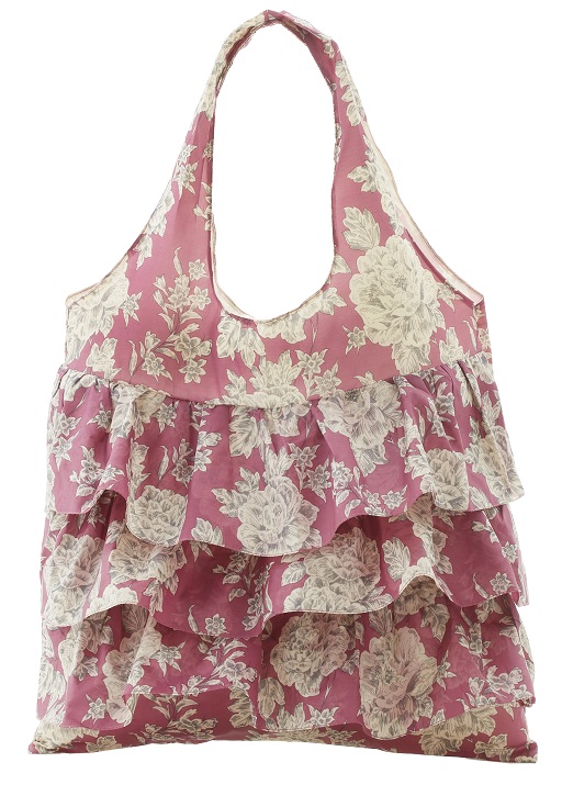 フリルエコバッグ