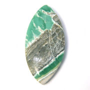 ≪スペシャルルース/即納≫天然石 バリサイト(Variscite) カボション 32x15.5x4.5mm