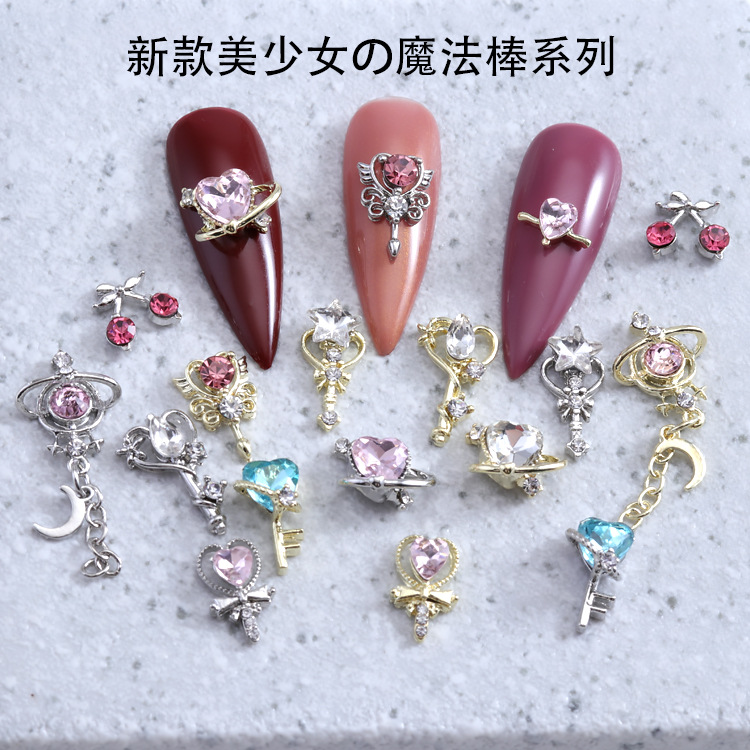 韓国　ネイルアート  ネイルパーツ ジュエリー  ネイルパーツ メタルパーツ　ネイルパーツ スタッズ