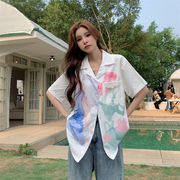 【予約220467】大きいサイズ春夏新作 韓国 レディース ファッション  カレッジ風 ポロシャツLL-4L