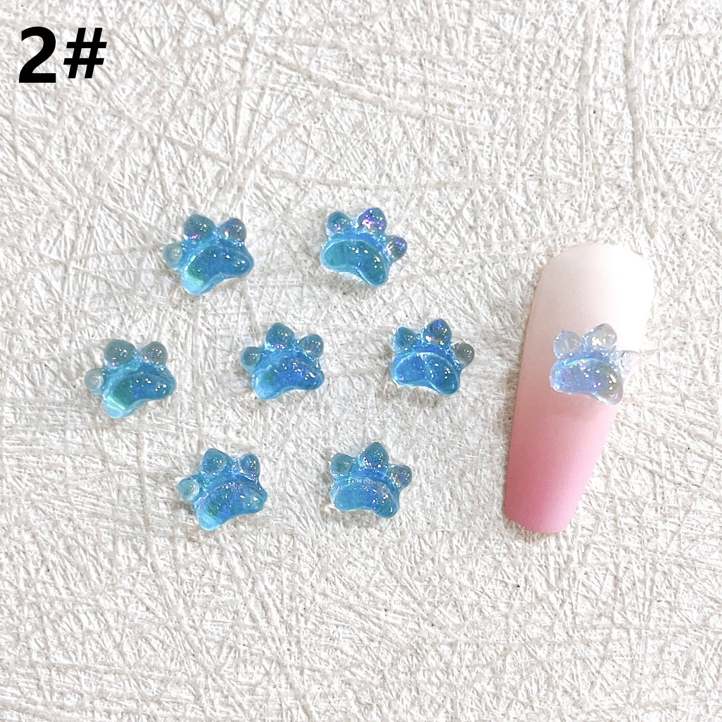 きぬかページ　ネイルパーツ ネコの爪 ネイル用品 ネイルアート ラインストーン ネイルパーツ