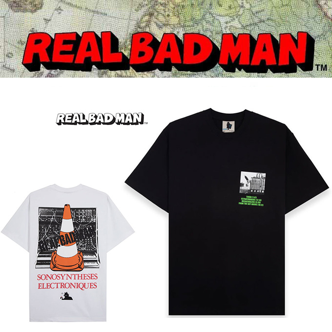 REAL BAD MAN SONOSYNTHESES SS TEE 21020 有限会社 スコール 問屋