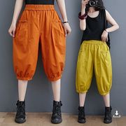 【春夏新作】ファッションパンツ♪イエロー/ブラック/オレンジ3色展開◆
