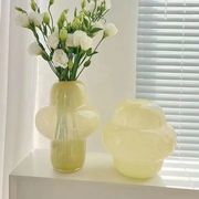 装飾品    置物    ガラス花瓶    インテリア    ins風     撮影道具