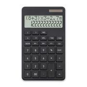 【アスカ】 計算式表示電卓 12桁 かっこ計算可 ブラック C1258BK