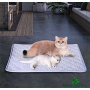 犬 猫 冷感マット 寝ござ クッションマット ペットマット ペット用品 熱中症対策 通気 洗い可能 快適