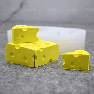 石鹸ローソク アロマキャンドル バスボール素材 レジン枠シリコンモールド 蝋燭 幾何学 チーズ