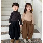 ボトムス　パンツ　子供服　カジュアルパンツ　ロングパンツ　キッズ服　無地　男女兼用