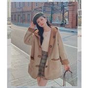 冬コート レディース 冬 厚手コート  暖かいふわふわコート