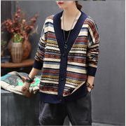 レディース　ジュアルカーディガン　ファッション韓国風　ニット　秋新作コート