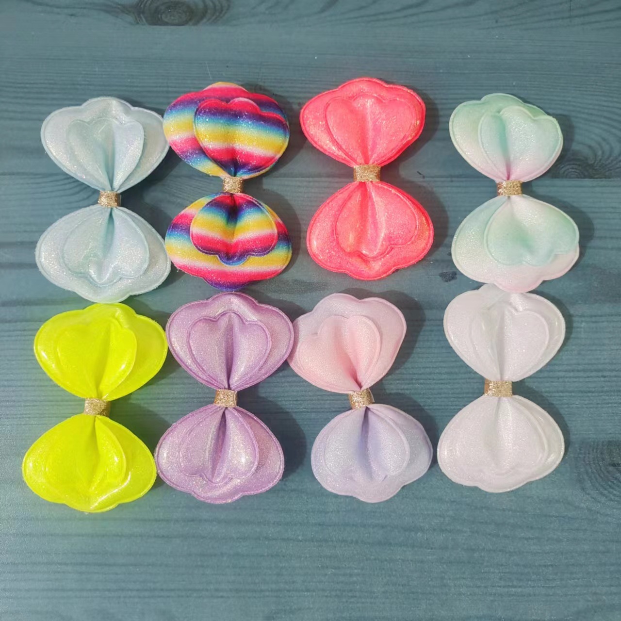 新入荷  デコパーツ 生地 パッチ 刺繍アップリケDIY ヘアアクセサリー 貼り付けパーツ