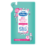 [ライオン商事]ペットキレイ　香りの泡リンスインシャンプー犬猫用フローラルブーケの香り詰替360ml