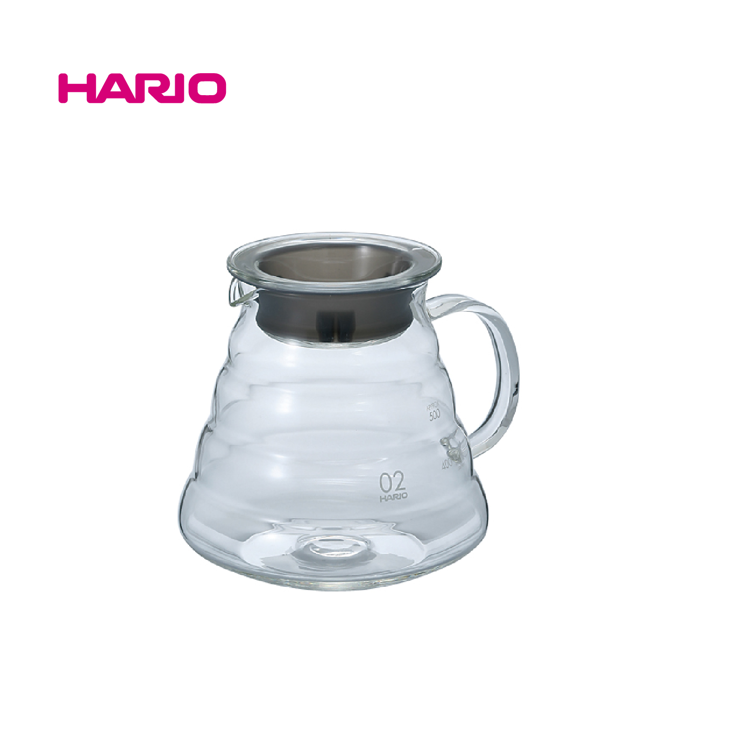 『HARIO』600ml  V60レンジサーバー600クリア　XGSR-60-TB （ハリオ）