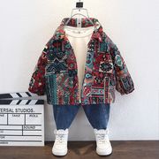 子供服 キッズ トップス アウター ジャケット 民族風 長袖