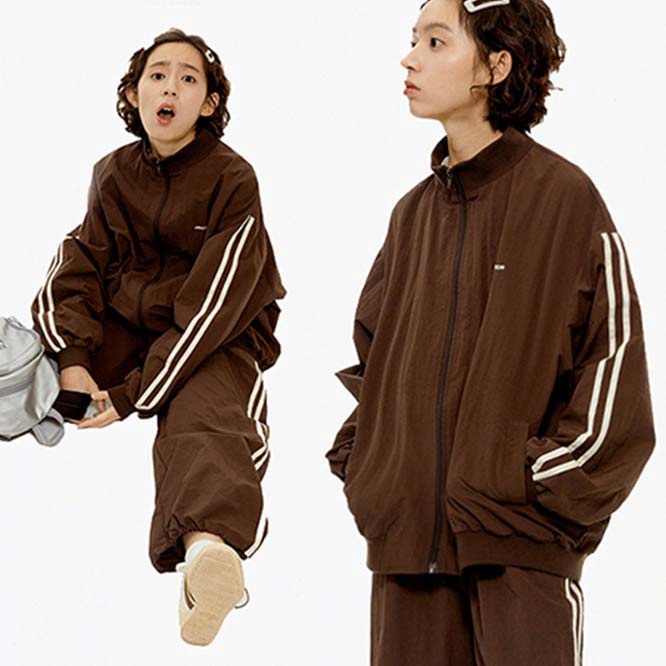 【UNRETRO】正規品 2023秋新作 韓国風レディース服　秋　カジュアル 運動感　コート　ジャケット