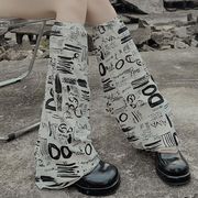 Punkレッグウォーマー　靴下　夏　ins靴下　Y2K韓国ファッション