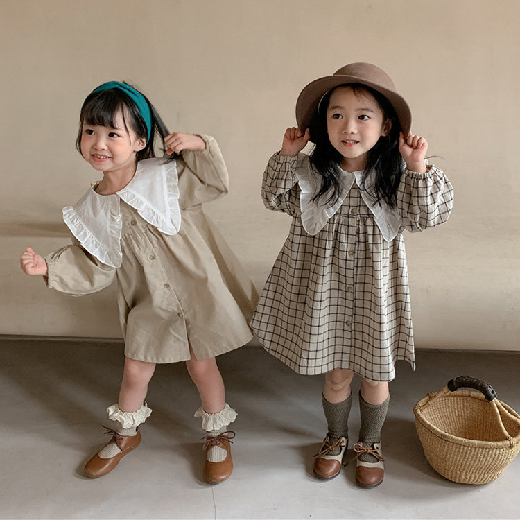 韓国子供服オシャレワンピース