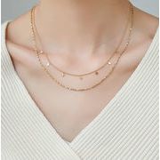 18Kゴールドネックレス☆个性☆レディース☆高級感首飾り☆アクセサリー☆彡