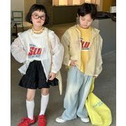 2025 夏新作 韓国風  子供服   ベビー服   トップス  日焼け止め   コート   長袖  男女兼用  3色