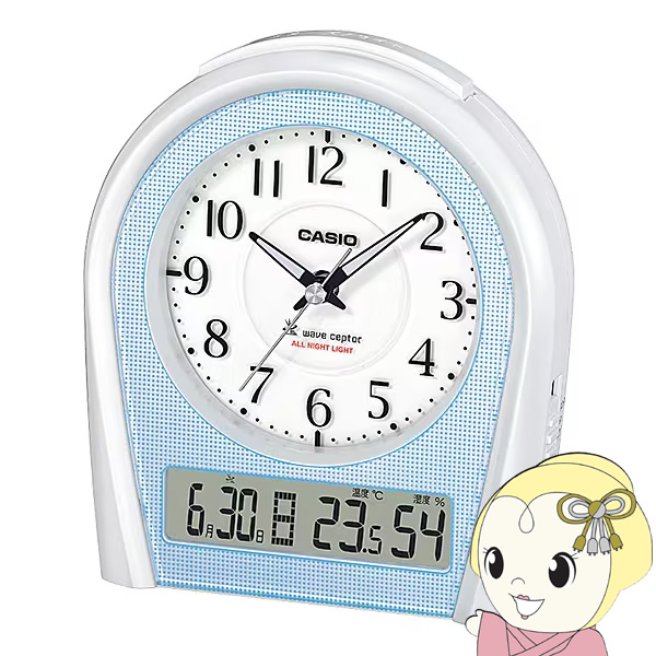 置き時計 置時計 TTM-160NJ-8JF アナログ表示 液晶日付表示 電波時計 カシオ CASIO