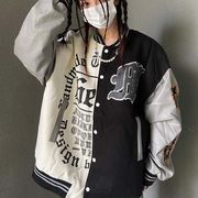 ユニセックス　メンズ　コート　配色 ジャケット　カジュアル　大きいサイズ　ストリート系　渋谷風☆