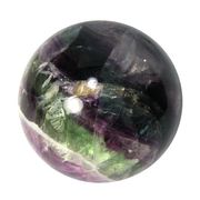 ≪特価品/限定≫天然石 フローライト 丸玉/スフィア(Sphere)