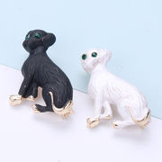 2色 可愛い  動物のブローチ 子犬のブローチ ファッション ブローチ コサージュ アクセサリー